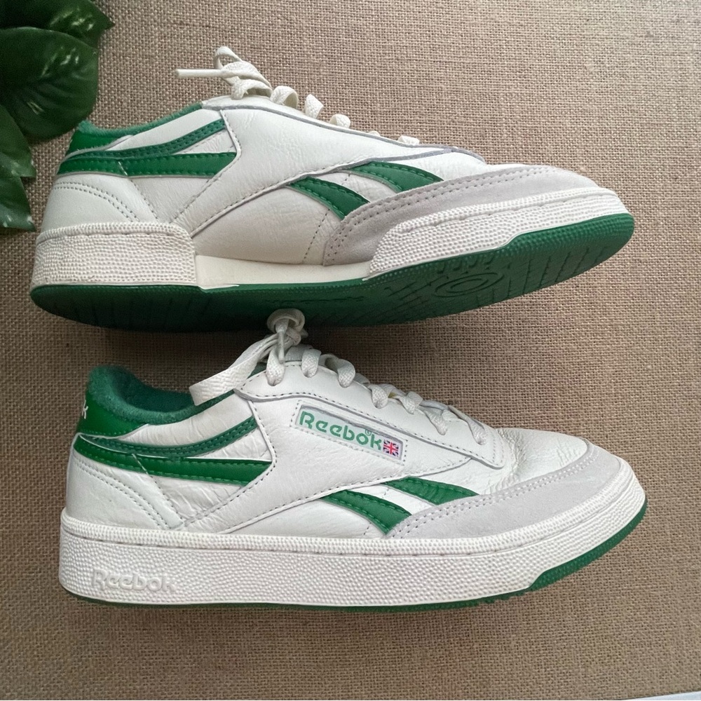 Reebok Club C 85 Green/White (Skate/Low Top) Men's 8